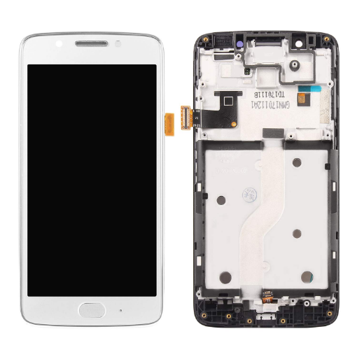 Picture of LCD Assembly without Frame for Motorola Moto G5 (XT1670) (WHITE) (Premium)
