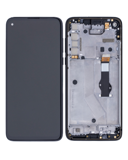 Picture of LCD Assembly with Frame for Motorola Moto G8 Power (XT2041-1 / XT2041-3 / 2020) (BLUE) (Premium)