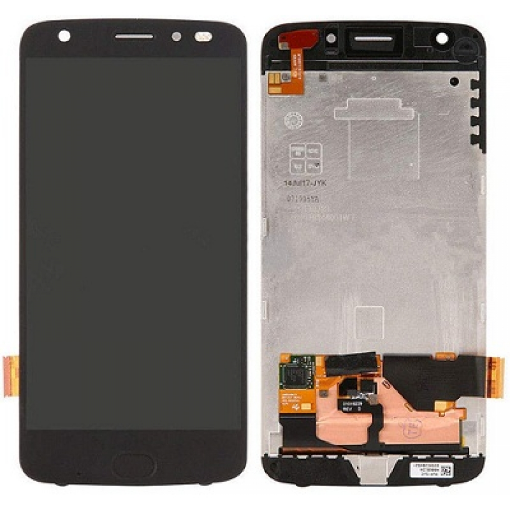Picture of LCD Assembly with Frame for Motorola Moto Z2 Force (XT1789) (BLACK) (Premium)