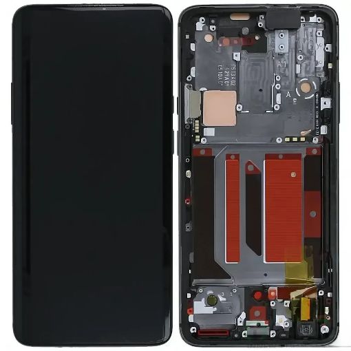 Picture of LCD Assembly with Frame for Oneplus 7 Pro (GM1911) (BLACK) (Premium)