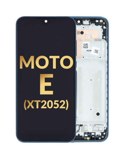 Picture of LCD Assembly with Frame for Motorola Moto E (XT2052) (BLUE) (Premium)