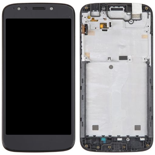 Picture of LCD Assembly with Frame for Motorola Moto E5 Play (XT1921) (BLACK) (Premium)