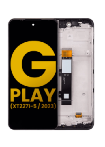 Picture of LCD Assembly with Frame for Motorola Moto G Play (XT2271-5 / 2023) (BLACK) (Premium)