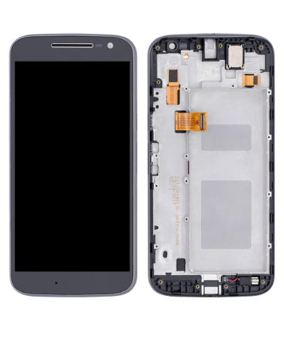 Picture of LCD Assembly with Frame for Motorola Moto G4 (XT1625) (BLACK) (Premium)