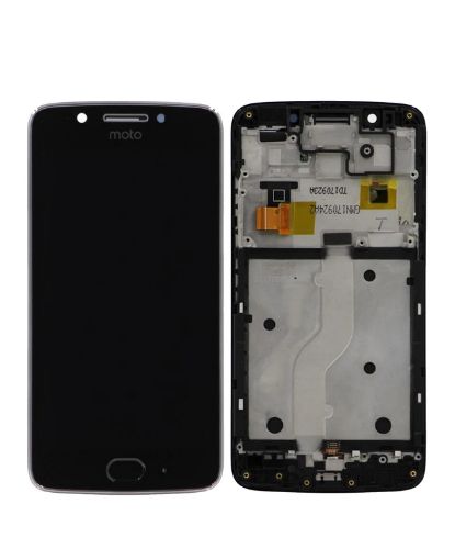 Picture of LCD Assembly with Frame for Motorola Moto G5 (XT1670) (BLACK) (Premium)