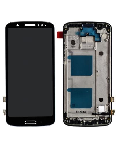 Picture of LCD Assembly with Frame for Motorola Moto G6 (XT1925) (BLACK) (Premium)