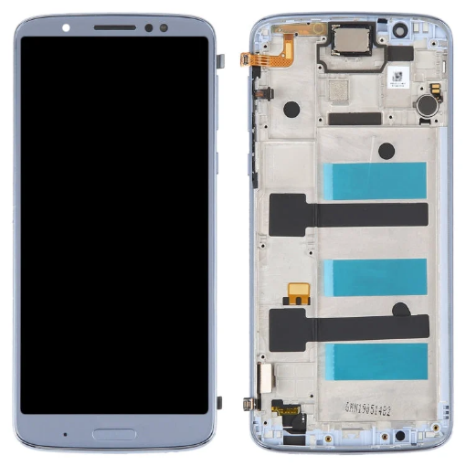 Picture of LCD Assembly with Frame for Motorola Moto G6 (XT1925) (DEEP BLUE) (Premium)