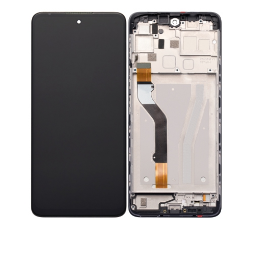 Picture of LCD Assembly with Frame for Motorola Moto G60 (XT2135-1 / 2021) (BLACK) (Premium)