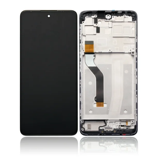 Picture of LCD Assembly with Frame for Motorola Moto G60S (XT2133 / 2021) (BLACK) (Premium)