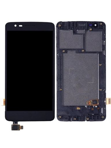 Picture of LCD Assembly with Frame for LG K8 (2017) / X240 (BLACK) (Premium)
