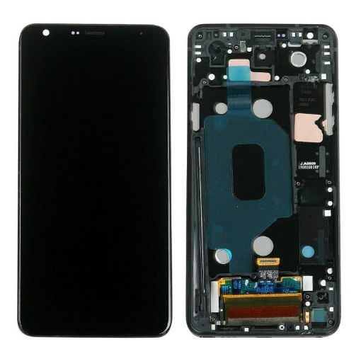 Picture of LCD Assembly with Frame for LG Stylo 4 Plus / Stylo 4 (BLACK) (Premium)