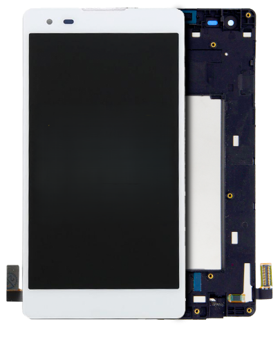 Picture of LCD Assembly with Frame for LG Tribute (LS676) (WHITE) (Premium)