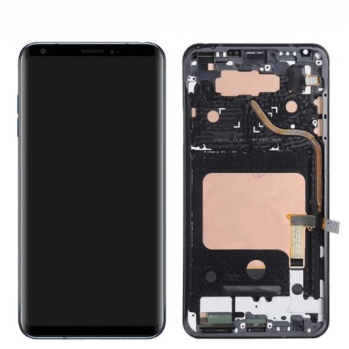 Picture of LCD Assembly with Frame for LG V30 / V30+ / V30S ThinQ (BLACK) (Premium)