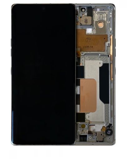 Picture of LCD Assembly with Frame for LG Velvet 5G G900 (Not Compatible With Verizon UW Model) (BLACK) (Premium)
