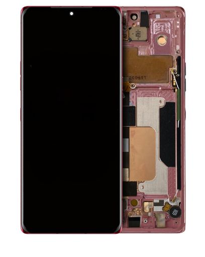 Picture of LCD Assembly with Frame for LG Velvet 5G G900 (Not Compatible With Verizon UW Model) (PINK) (Premium)