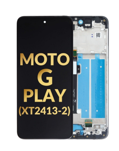 Picture of LCD Assembly with Frame for Moto G Play (XT2413-2 / 2024) (BLACK) (Premium)