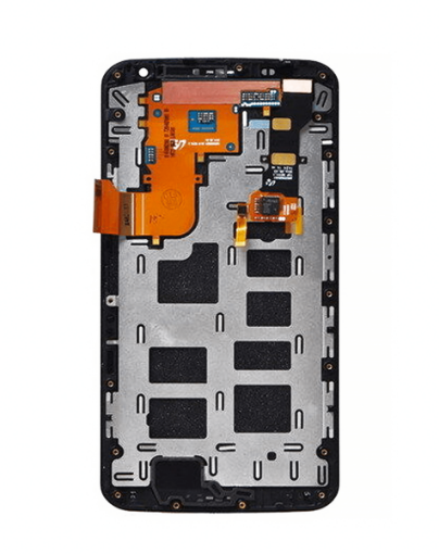 Picture of LCD Assembly with Frame for Motorola (XT1100 / XT1103) Google Nexus 6 (BLACK) (Premium)