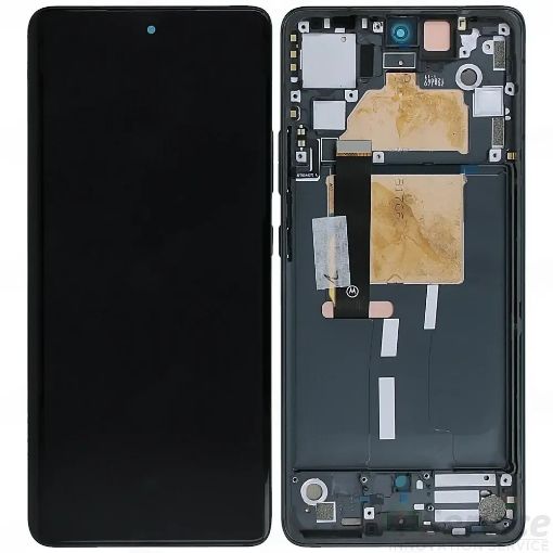 Picture of LCD Assembly with Frame for Motorola Edge 30 Neo (XT2245-1 / 2022) (BLACK) (Premium)
