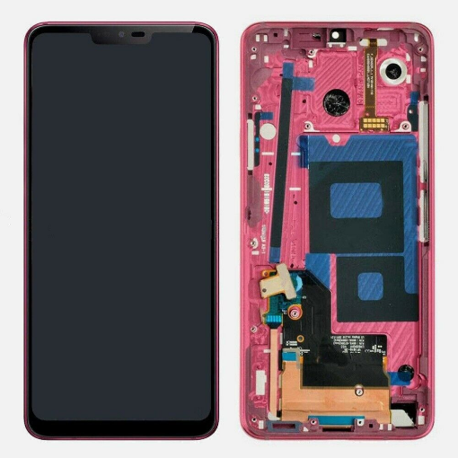 Picture of LCD Assembly with Frame for LG G7 ThinQ / G7+ ThinQ / G7 One (RED) (Premium)