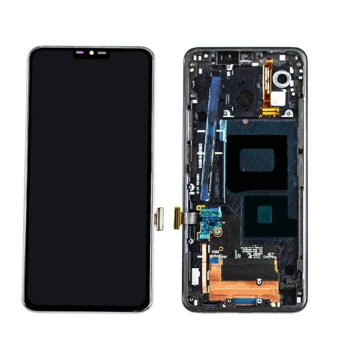 Picture of LCD Assembly with Frame for LG G7 ThinQ / G7+ ThinQ / G7 One (BLACK) (Premium)