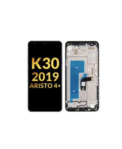 Picture of LCD Assembly with Frame for LG K30 2019 / Aristo 4+ (BLACK) (Premium)