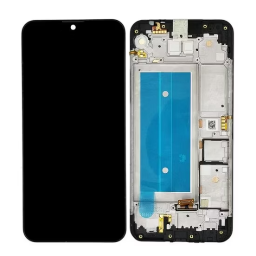 Picture of LCD Assembly with Frame for LG K40 (X420) / K12 Plus / X4 (2019) (BLUE) (Premium)