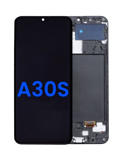 Picture of LCD Assembly with Frame for Galaxy A30s (A307 / 2019) (Aftermarket OLED)