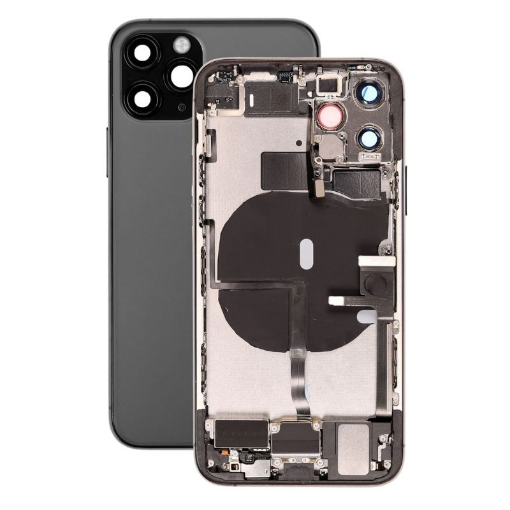 Picture of iPhone 11 Pro Back Housing w/ Small Parts & Battery (SPACE GRAY) (OEM Pull C Grade)