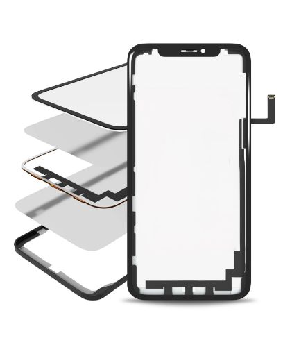 Picture of iPhone 11 Pro Max OCA Master (Front Glass + Frame + Long Touch + OCA Pre-Installed) (4 in 1)