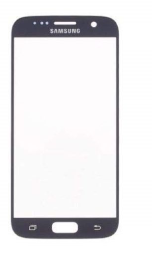 Picture of Front Glass for Galaxy S7 (BLACK) (Premium)