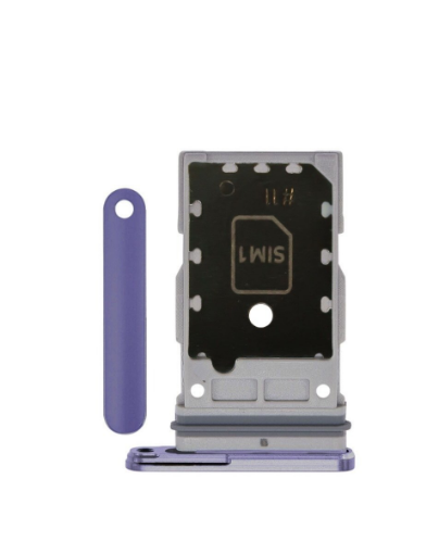 Picture of Dual Sim Card Tray for Galaxy S24 / S24 Plus (COBALT VIOLET)