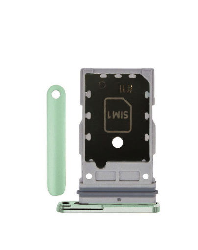 Picture of Dual Sim Card Tray for Galaxy S24 / S24 Plus (JADE GREEN)
