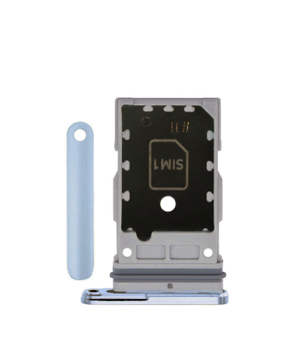 Picture of Dual Sim Card Tray for Galaxy S24 / S24 Plus (SAPPHIRE BLUE)