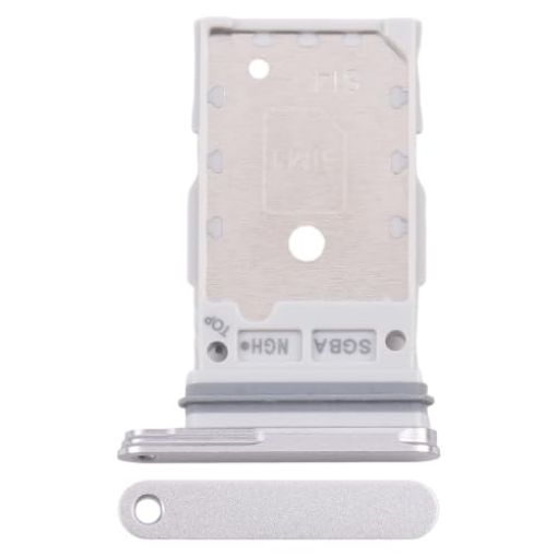 Picture of Dual Sim Card Tray for Galaxy S24 FE (WHITE)