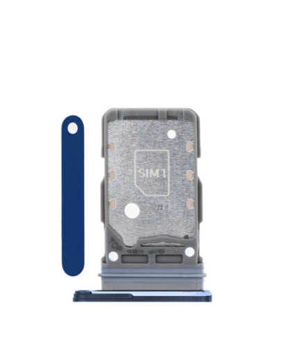 Picture of Dual Sim Card Tray for Galaxy S21 Ultra / S21 Plus / S21 (NAVY BLUE)
