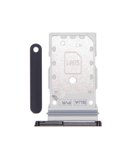 Picture of Dual Sim Card Tray for Galaxy S22 / S22 Plus (BLACK)