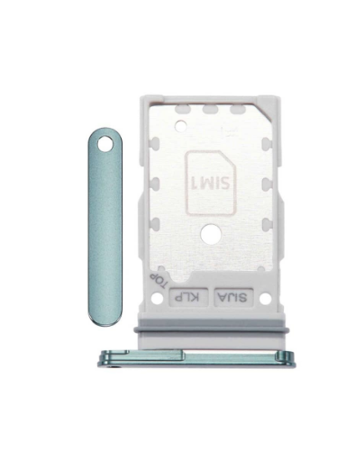 Picture of Dual Sim Card Tray for Galaxy S22 / S22 Plus (GREEN)