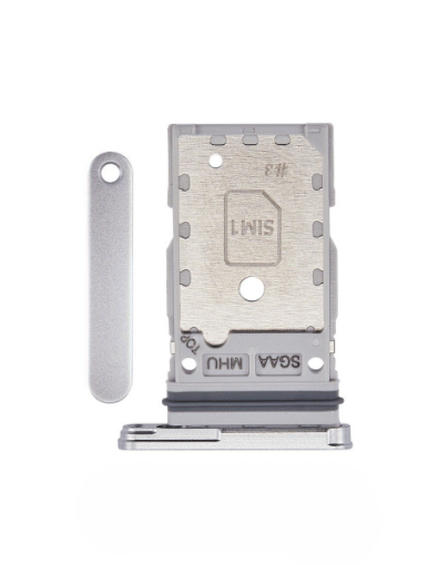 Picture of Dual Sim Card Tray for Galaxy S23 FE 5G (CREAM)