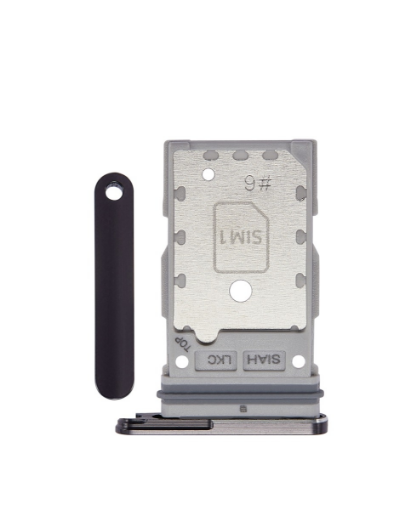 Picture of Dual Sim Card Tray for Galaxy S23 Ultra (PHANTOM BLACK)