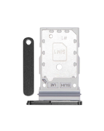 Picture of Dual Sim Card Tray for Galaxy S22 Ultra 5G (PHANTOM BLACK)