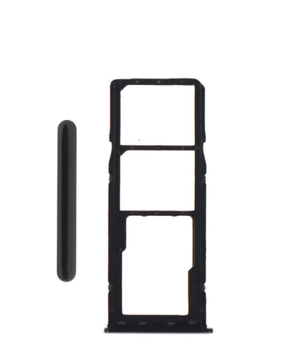 Picture of Dual Sim Card Tray for Galaxy A50 (A505) / A30 (A305) / A20 (A205) (BLACK)