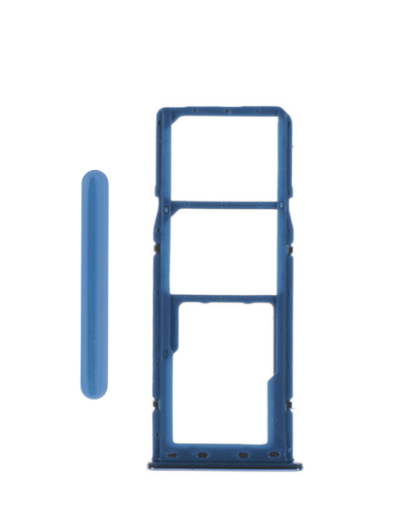 Picture of Dual Sim Card Tray for Galaxy A50 (A505) / A30 (A305) / A20 (A205) (BLUE)