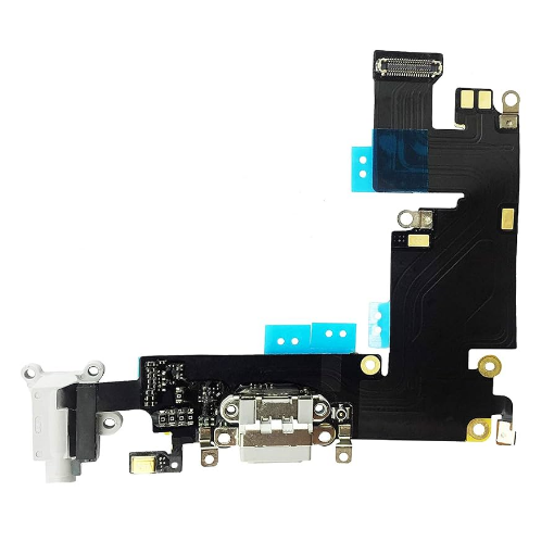 Picture of Charging Port Flex Cable for iPhone 6 Plus (WHITE) (Premium)