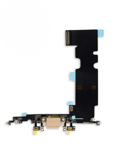 Picture of Charging Port Flex Cable for iPhone 8 Plus (GOLD) (Premium)