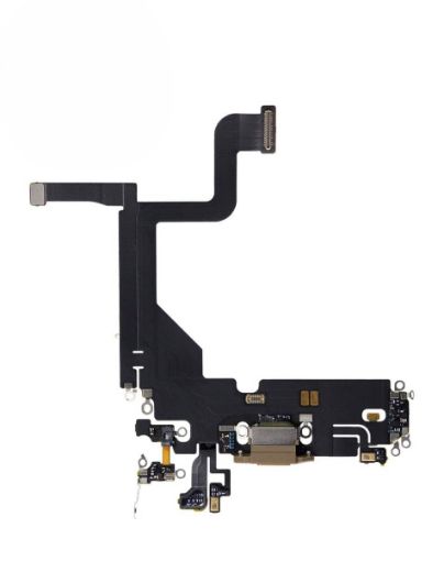 Picture of Charging Port Flex Cable for iPhone 13 Pro (GOLD) (Aftermarket)