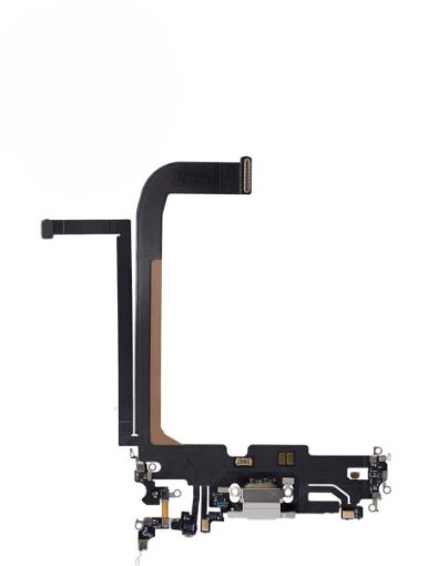 Picture of Charging Port Flex Cable for iPhone 13 Pro Max (SILVER) (Premium)