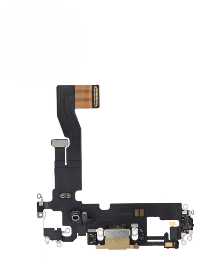 Picture of Charging Port Flex Cable for iPhone 12 Pro / 12 (GOLD) (Aftermarket)
