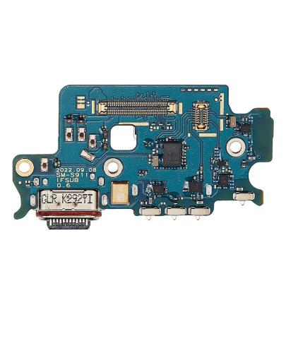 Picture of Charging Port Board with Sim Card Reader for Galaxy S23 5G (S911U) (US Version) (Premium)