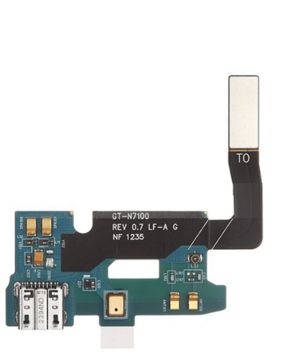 Picture of Charging Port Board with Flex Cable for Galaxy Note 2 (N7105) (International Version)