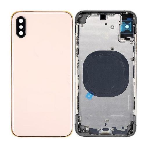 Picture of Back Housing Frame with Small Components Pre-Installed for iPhone XS Max (GOLD) (OEM Pull A Grade)